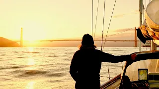 Rough Night Sail To The Golden Gate Bridge - Ep. 160 RAN Sailing