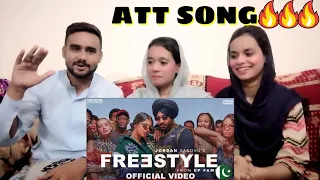 FreeStyle || Jordan Sandhu || Punjabi Song || Pakistani Reaction