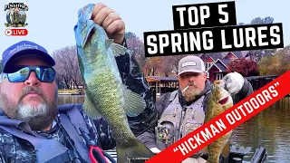 Bonafide Kayaks, Redcrest, and The Top 5 Spring Bass Fishing Lures