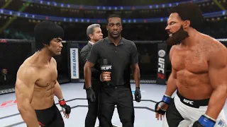 Bruce Lee vs. Old Werewolf - EA Sports UFC 2 - Crazy UFC 👊🤪