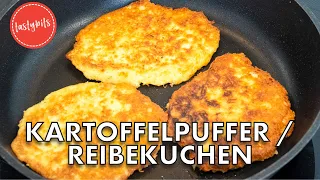 Reibekuchen selber machen | Das Kartoffelpuffer Rezept von meiner Oma!