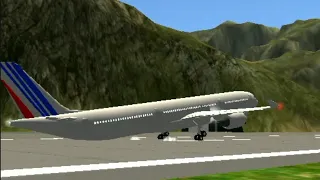 #swiss001landing | A330 VERY BUTTER | SimplePlanes Mobile