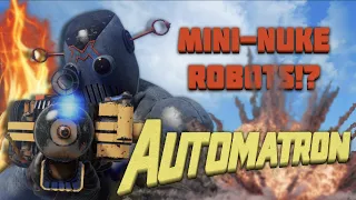 FALLOUT 4 But Every Gun Shoots Mini Nukes - Automatron DLC