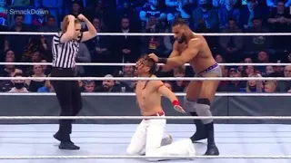 Shinsuke Nakamura & rick boogs vs. Jinder mahal & shanky : wwe Smackdown 4/2/2022