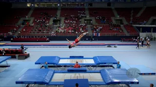 KISHI Daiki (JPN) - 2017 Trampoline Worlds, Sofia (BUL) - Qualification Trampoline Routine 1