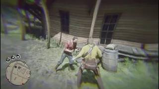 Red Dead Redemption 2 Good action with Arthur