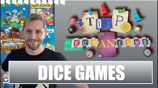 Top 10 Mechanisms: Dice Games