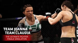The Ultimate Fighter Finale | EA SPORTS UFC 2 Simulation – Joanna vs Claudia