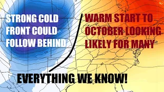 Big pattern change in early October? Storm system? First frost & freeze likely. What we know!