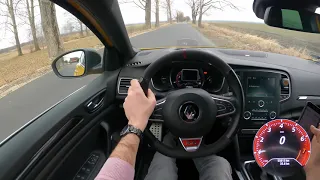 РЕНО МЕГАН 4 Р.С ТЕСТ ДРАЙВ///Renault Megane IV R.S (1.8 TCE 300 HP) _ 0-100)Test Drive