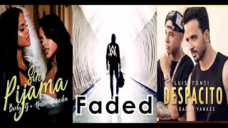 Alan walker × Luis Fonsi × Becky G, - Faded, Despacito, and Sin Pijama (Mashup)