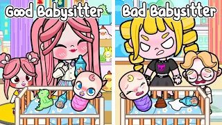 Good Babysitter VS Bad Babysitter In Avatar World | Toca Boca Life World | Toca Animation