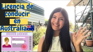 COMO OBTENER LA LICENCIA DE CONDUCIR POR PRIMERA VEZ EN AUSTRALIA🇦🇺 #workandholiday #australia #fyp