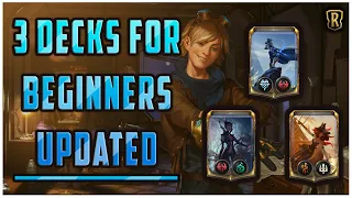 3 Beginner Friendly Decks To Jumpstart Your Climb In Legends of Runeterra 2021