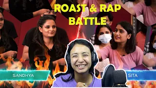 Reacting to Roast & Rap Battle || Sita V/S sandhya || Nep-Gasm