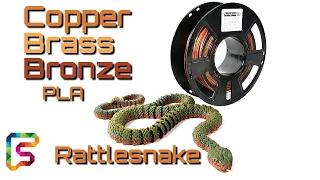 Watch out for this Amazing 3D Printed Ratttlesnake!