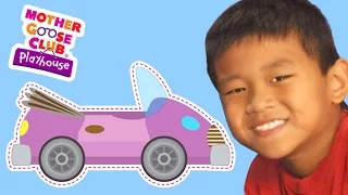 The Wheels on the Bus | The Wheels on the Car | Mother Goose Club Playhouse Kids Video