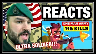 British Marine Reacts To Most Feared Soldier - The One-Man Army with 116 Kills