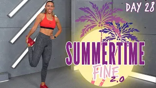 20 Minute Full Body Deep Stretch | Summertime Fine 2.0 - Day 28