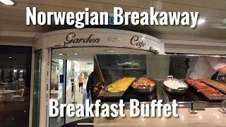 Norwegian Breakaway Breakfast Buffet Tour
