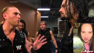 WWE Smackdown 4/25/14 The Shield DESTROYS 3MB backstage brawl Live Commentary