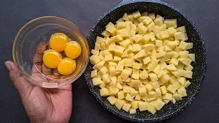 Just Add Eggs With Potatoes Its So Delicious/ Simple Breakfast Recipe/ Homemade Cheap & Tasty Snacks