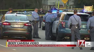 Media watched video of deadly Raleigh officer-involved shooting.