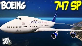 BOEING 747 SP (БОИНГ 747 SP) - ГТА 5 МОДЫ (GTA 5 MODS)