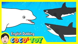 [28min] En DubbingㅣThe Mischievous Beluga and The Legendary Megalodon 1~3 FinalㅣCoCosToy