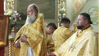 В день памяти святых  апостолов Петра и Павла состоялась  праздничная Божественная литургия