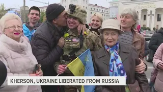 Ukraine's Kherson liberated as Russians retreat