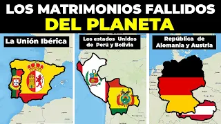 Países que intentaron unificarse, pero fracasaron en el intento