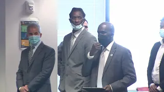 YSL rapper Young Thug appears in court for jury selection in Atlanta trial