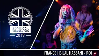 Bilal Hassani - Roi (France) | LIVE | OFFICIAL | 2019 London Eurovision Party