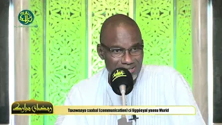 Murid gi ak Caabal: La plage de la communication dans le service à la Mouridiya (S. Ch Fatma Mbacké)