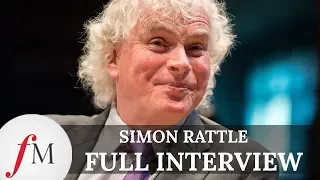 Simon Rattle | Full interview with Catherine Bott | Classic FM