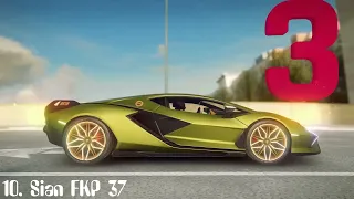 Asphalt 9 Legends Lamborghini (Gallardo,Sián FKP 37,Veneno,Aventador,Terzo Millennio,Egoista)