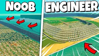 Stopping tsunamis with IMPOSSIBLE ENGINEERING in Cities Skylines!