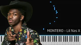MONTERO (Call Me By Your Name) - Lil Nas X | На пианино | Piano Cover