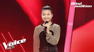 Goomaral.D - "Khoyor Kharakhan Nyuduuruu" - Blind Audition - The Voice Kids Mongolia 2024