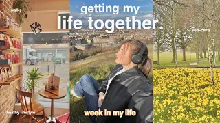getting my life together in a week | productivity, healthy lifestyle & cleaning