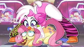 FLUTTERSHY PLAYS FNAF SECURITY BREACH WITHOUT FLUTTERCHAN :( - PART 2