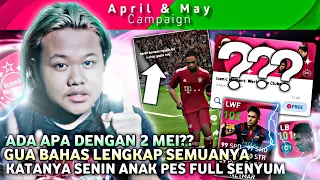 TANGGAL 2 MEI ANAK PES 2021 MOBILE FULL SENYUM KARNA HADIAH DARI KONAMI?? INI DIA PENJELASANNYA!!