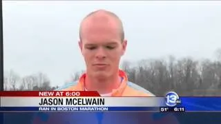 J-Mac finishes Boston Marathon
