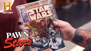 Pawn Stars: "Star Wars" Comic Signed by Fisher, Ford, and Hamill (Season 14) | History