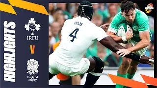 HIGHLIGHTS | Ireland v England | Summer Nations Series