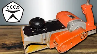 Repair of an old planer. Electric planer restoration. 1981 release