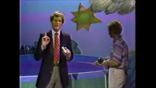 1984 David Letterman "Catch Fish Like Crazy" Joke and credits