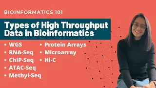 Types of High Throughput Data in Bioinformatics | Bioinformatics 101