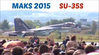 MAKS 2015 - SU-35S Radical Aerobatics HD